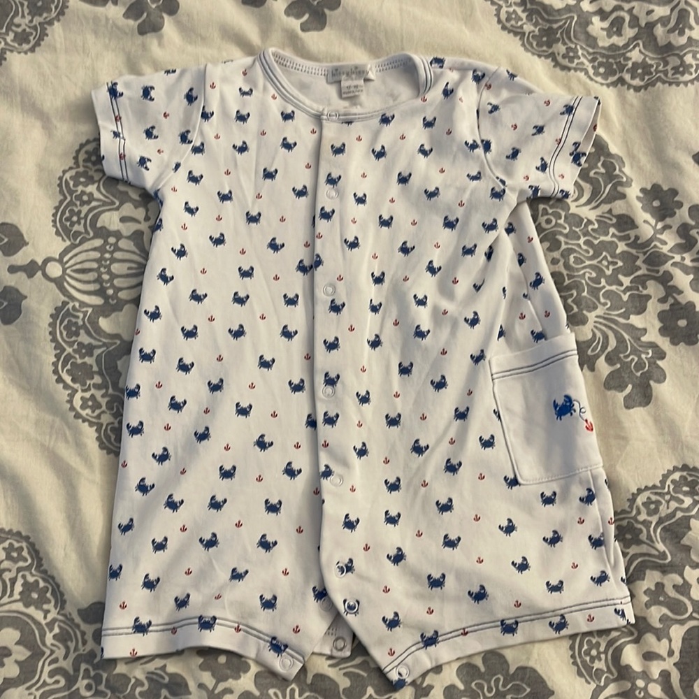 Boys crab onesie